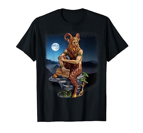 Pan God of the Wild In Moonlight T-Shirt