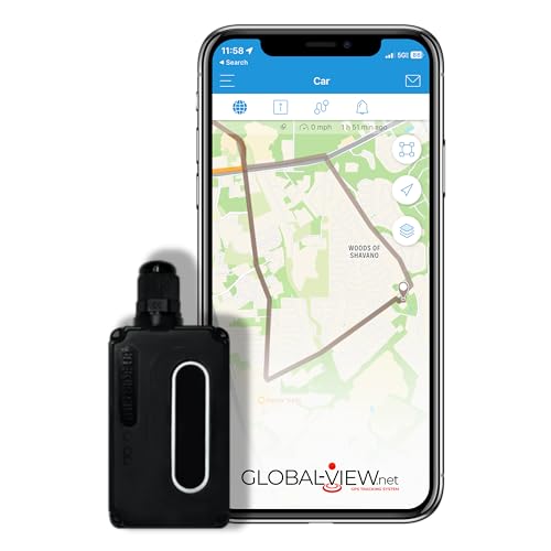 GPS Tracker for Vehicles & Fleets- Hardwired GPS Tracker for Cars, Trucks, Motorcycles, and Equipment, GPS Locator Anti-Theft Device Global-View