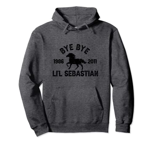 Bye Bye Li'l Sebastian Little Horse Pony Fan Pullover Hoodie