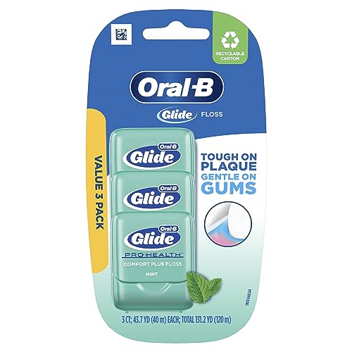 Oral-B Glide Pro-Health Comfort Plus Dental Floss, Mint