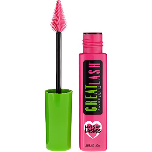 Maybelline New York Makeup Great Lash Lots Of Lashes Washable Mascara, Brownish Black Mascara, 0.43 fl oz