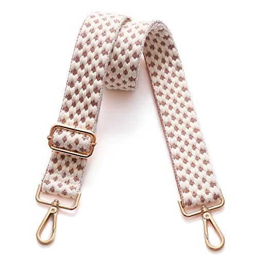 Purse Strap Replacement Crossbody Handbag Bags Belt for Women Purses Straps for Handbag Adjustable Cross Body Replacement Guitar Strap Luggage Shoulder Canvas