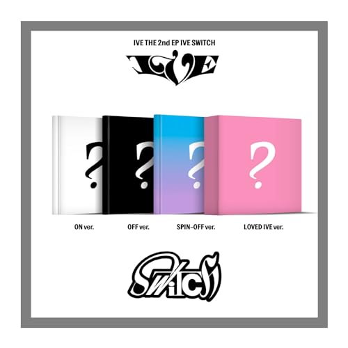 [app!e music POB Exclusive] IVE IVE SWITCH 2nd EP Album Standard LOVED IVE Version CD+40p PhotoBook+1p PhotoCard+20p PostCard+1ea Sticker+Tracking Sealed