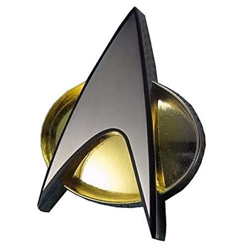 Star Trek The Next Generation Series COMMUNICATOR Magnetic Metal Replica BADGE