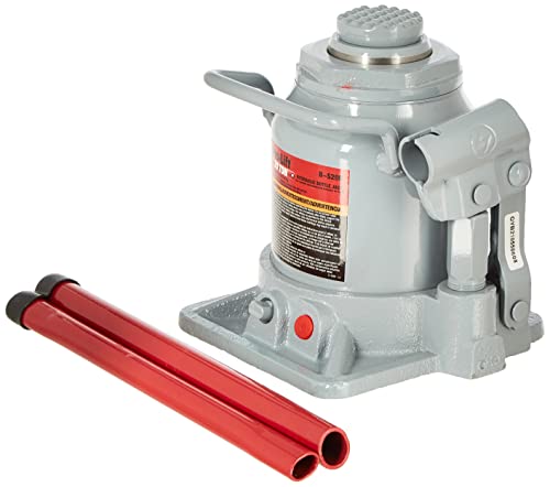 Pro-Lift B-S20D Grey Hydraulic Bottle Jack - 20 Ton Capacity