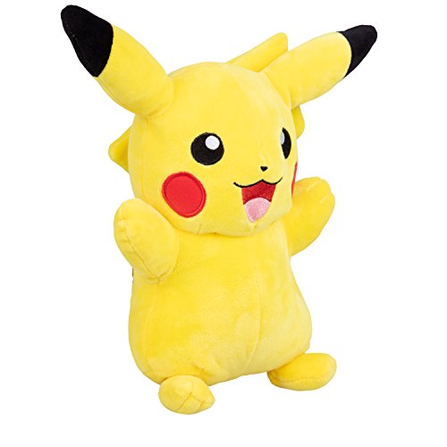 Pokémon 12' Large Pikachu Plush - Officially Licensed - Quality & Soft Stuffed Animal Toy - Generation One - Great Gift for Kids, Boys, Girls & Fans of Pokemon - 12 Inches