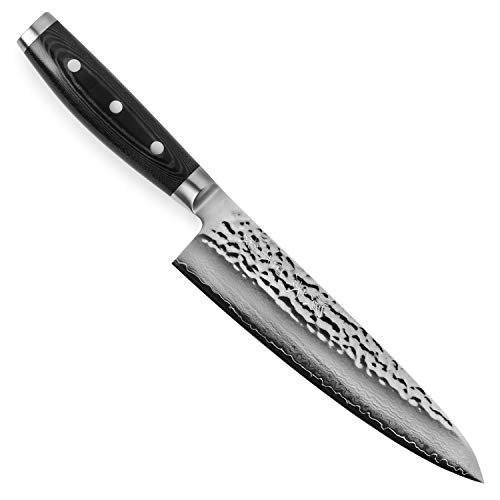 Enso Chef's Knife - Made in Japan - HD Series - VG10 Hammered Damascus Stainless Steel Gyuto - 8'