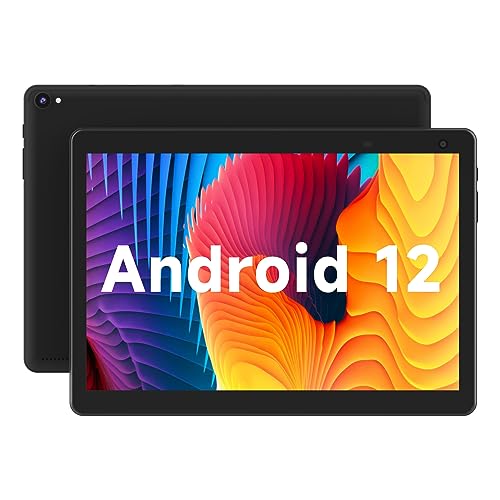COOPERS Tablet 10 inch Android Tablets, Android 12 Tablet Quad Core Processor 32GB Storage Tablet Computer, 2GB RAM, 8MP Camera, Long Battery Life Black