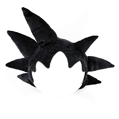 papapanda Plush Hat Wig for Goku Costume Accessory Carnival for Youth and Adults