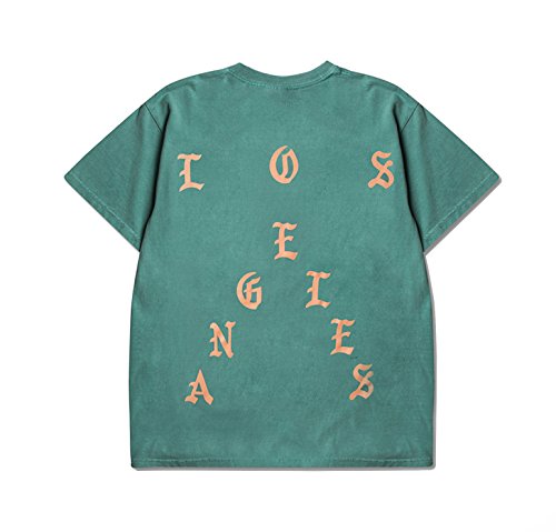 AA Apparel - The Life of Pablo Tour Los Angeles Pop up Seafoam Short T-Shirt (Extra Extra Large, Short Sleeve)