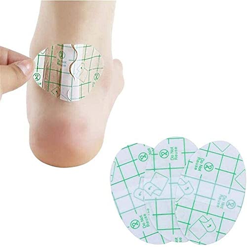 Waterproof Anti-wear Foot Care Protection Pad, Kids Ear Covers for Shower, Heel Protectors Sticker, Ultra-Thin Transparent Self-Adhesive Heel Anti-Wear Sticker Protect Skin from Rubbing Shoes (60)