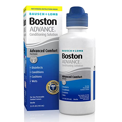Boston ADVANCE Conditioning Solution, from Bausch + Lomb, 3.5 Fl Oz (Pack of 2)