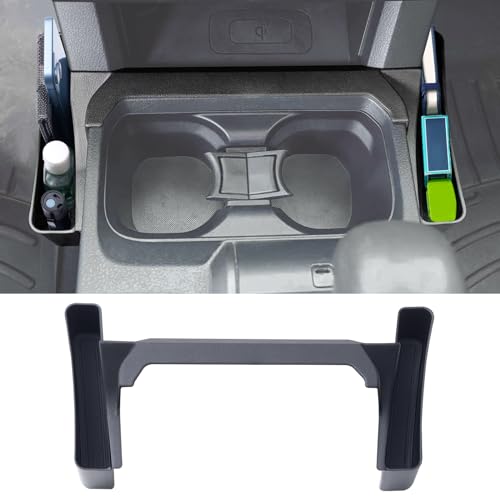 JKCOVER OEM Texture Center Console Gear Shift Organizer Tray Compatible with Toyota Tacoma 2023 2022 2021 2020 2019 2018 2017 2016 Interior Accessories Storage Box(Not for Manual Transmission)