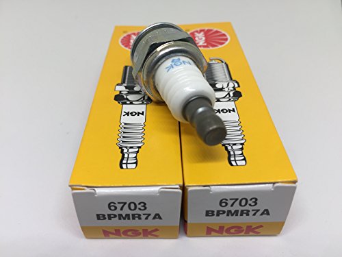 NGK Spark Plug Bpmr7a for Stihl, Husqvarna, Poulan Power Equipment, and More (Sold in Pair) (1)