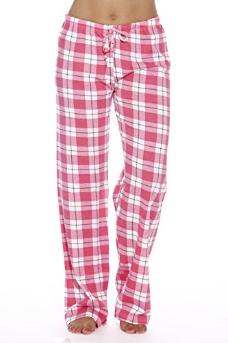 Just Love Women Pajama Pants/Sleepwear,Pink - Plaid,Medium