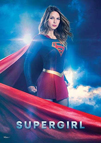 MIGHTYPRINT DC Comics – Super Girl – Kara Danvers – Durable 17” x 24 Wall Art – NOT Made of Paper – Officially Licensed Collectible