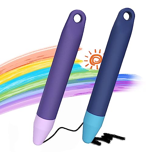 [2PCS] TUCANA Premium Stylus Pens for Kids, Compatible with All Touch Screen Devices, iPad and Android Devices, Easy Grip, Durable and Safe Stylus Pen for Kids