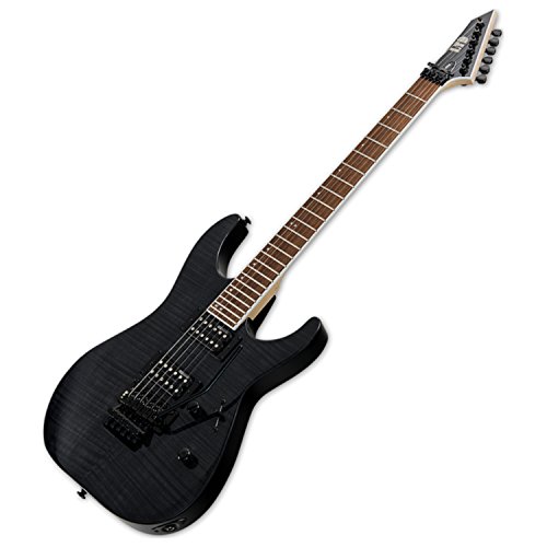 ESP M-200FM LTD M-Series Electric Guitar (See Thru Black)