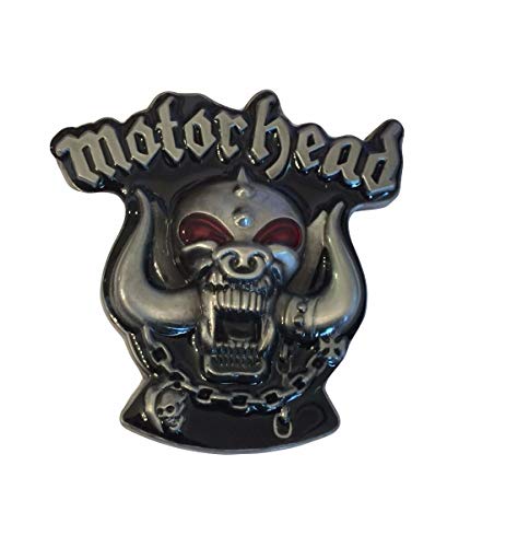 Generic Branding Rock Band Motor Head Name Logo Metal Enamel Belt Buckle