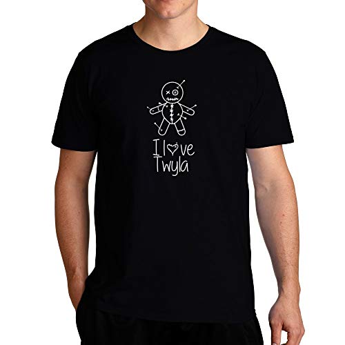 Eddany I Love Twyla Witchcraft Doll T-Shirt Black