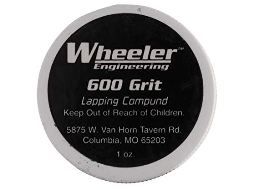 Wheeler 600 Grit Bore Lapping Compound, 1 oz Jar of Abrasive Paste for Bore Lapping, Firearms, Gunsmithing