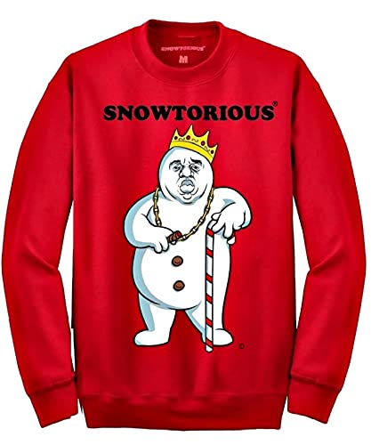 Snowtorious - Ugly Christmas Sweater (red, XL)