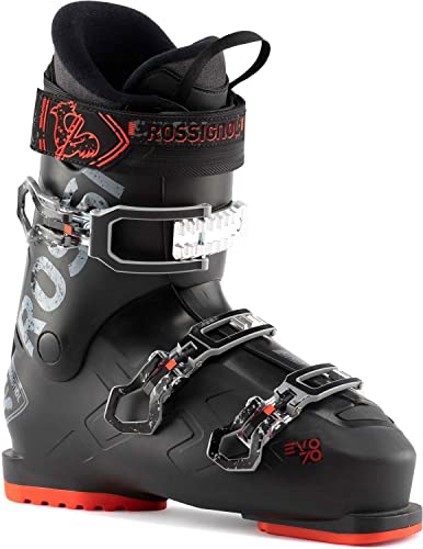 ROSSIGNOL Evo 70 Ski Boots Mens Sz 7.5 (25.5) Black