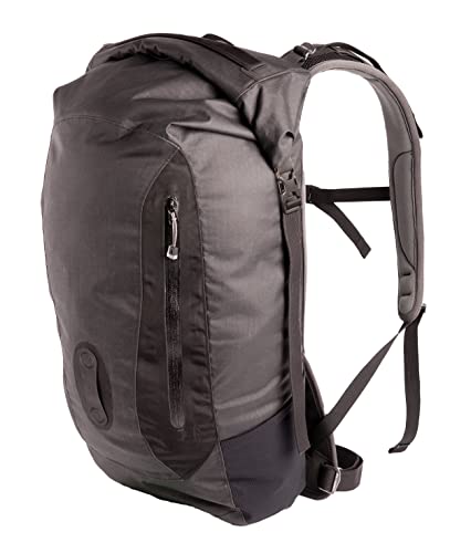 Sea to Summit Rapid Drypack 26-Liter Daypack for Hiking, Biking, and Traveling, Black