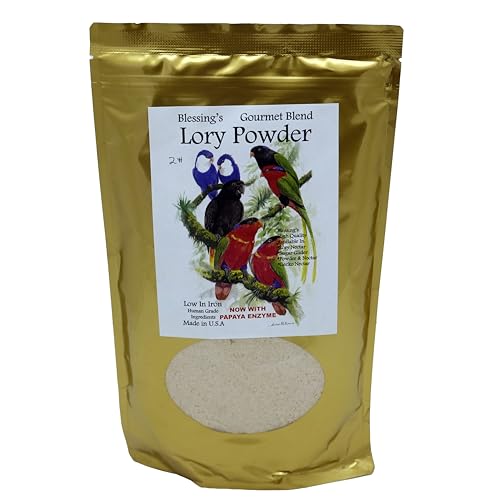 Blessings Gourmet Lory Powder Dry Lorikeet Food (2Lb)