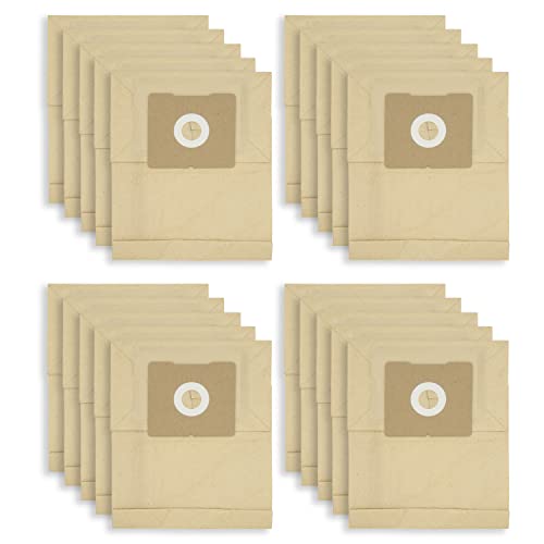 20 Pack Replacement Dust Bag Compatible with Bissell Zing 4122 2154 Series # 2138425, 213-8425