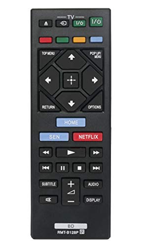 New RMT-B128P Replaced Remote fit for Sony Blu-Ray Disc Player BDP-S3500 BDP-S5500 BDP-BX150 BDP-BX350 BDP-S7200