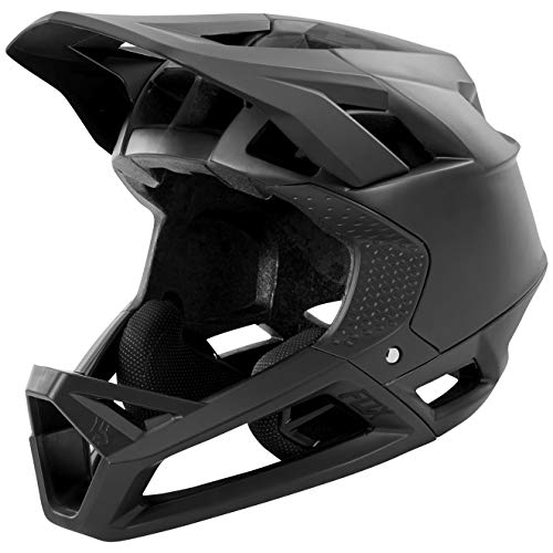 Fox Racing Proframe Mountain Bike Helmet, Matte Black, Large