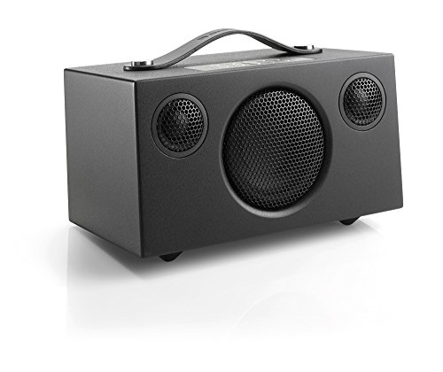Audio Pro Addon C3 Wireless Bluetooth Multiroom Speaker - High Fidelity, Rechargeable, Portable Speaker for Outdoor, Home, Camping, Travel, Beach, AirPlay & Spotify Connect Compatible - Black