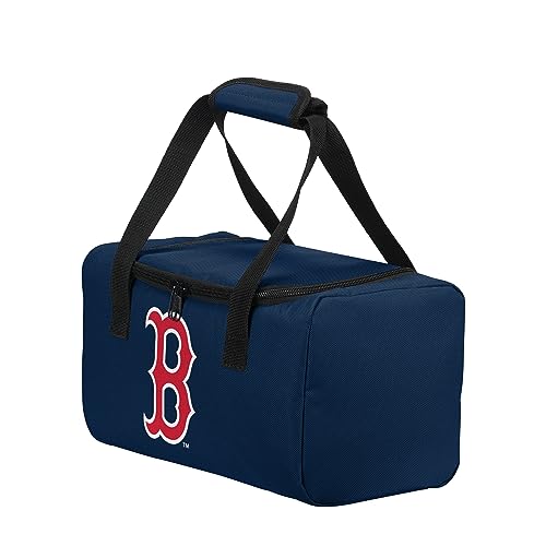 FOCO - MLB Officially Licensed Team Logo Insulated Lunch Box Cooler Duffel Bag (Boston Red Sox)