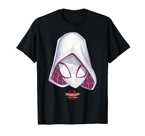 Marvel Spider-Gwen Spiderverse Mask Graphic T-Shirt T-Shirt