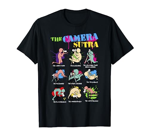 Funny Camera Sutra Gift design design T-Shirt