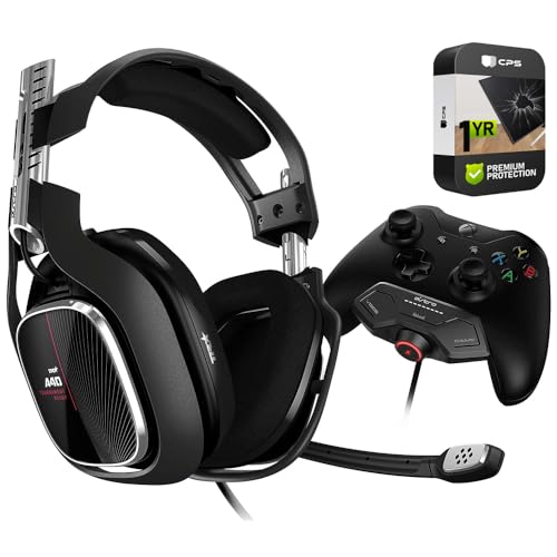 Astro 939-001769 Gaming A40 TR Wired Headset + MixAmp M80 withAudio V2 for-Xbox X, S-Xbox One Bundle with 1 YR CPS Enhanced Protection Pack