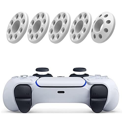 Precision Rings for PS5,PS4, Xbox One,Xbox Series X S,Xbox 360,Switch Pro Aim Assist Target Motion Controller Ring Rubber Silicone Soft Flexible Thumbstick Adjustment Analog Stick Accessories