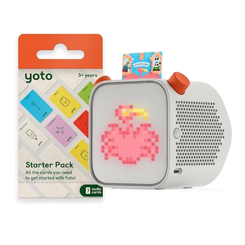 Yoto Player Bluetooth Speaker for Kids - Plays Stories, Music, Podcasts with Starter Pack