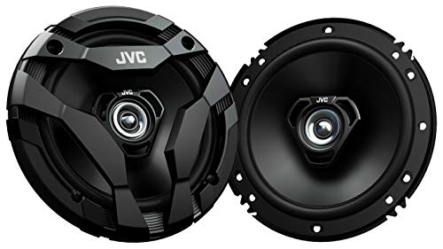 JVC CS-DF620 Car Speakers, 300 Watts of Power Per Pair, 150 Watts Each, 6.5 Inch, Full Range, 2 Way, Sold in Pairs, Black