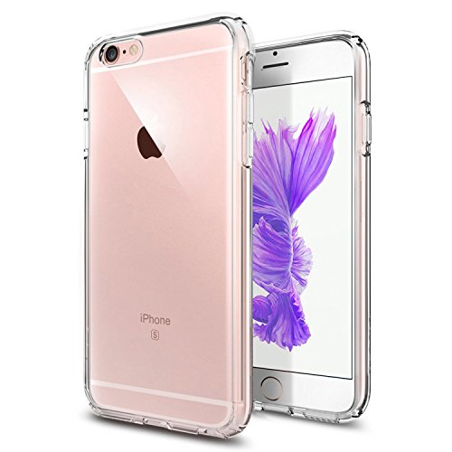 TENOC Phone Case Compatible with iPhone 6 & iPhone 6s, Clear Case Shockproof Protective Bumper Slim Cover for 4.7 Inch