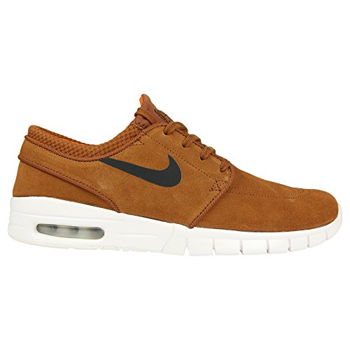 Nike SB Stefan Janoski max L Mens Trainers 685299 Sneakers Shoes (US 4, Hazel nut Black Ivory 201)