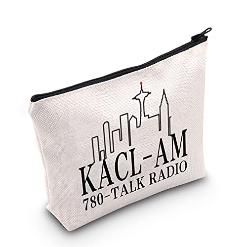 LEVLO The Frasier Fans Cosmetic Make Up Bag The Frasier TV Show Lover Gift Kacl-Am 780-Talk Radio Frasier Makeup Zipper Pouch Bag (Kacl-Am 780)
