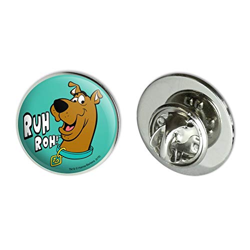 GRAPHICS & MORE Scooby-Doo Ruh Roh Metal 0.75' Lapel Hat Pin Tie Tack Pinback