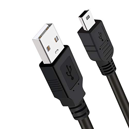 SCOVEE PS3 Charger Cable,10ft PS3 Controller Charging Cord,Mini USB Cable for Playstation 3 Controller,DualShock 3 SIXAXIS,PS3 Slim Data Mini-B Charger Wire PS 3 Move,TI84 Plus CE,PS3 Charging Cables