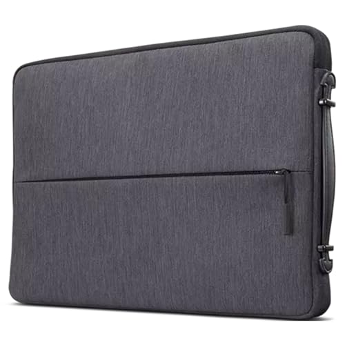 Lenovo Urban Laptop Sleeve 14 Inch for Laptop/ Notebook/Tablet Compatible with MacBook Air/Pro Water Resistant - Charcoal Grey