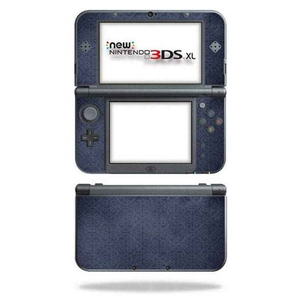 MightySkins Skin Compatible with Nintendo New 3DS XL (2015) - Charcoal Lattice | Protective, Durable, and Unique Vinyl Decal wrap Cover | Easy to Apply, Remove, and Change Styles | Made in The USA
