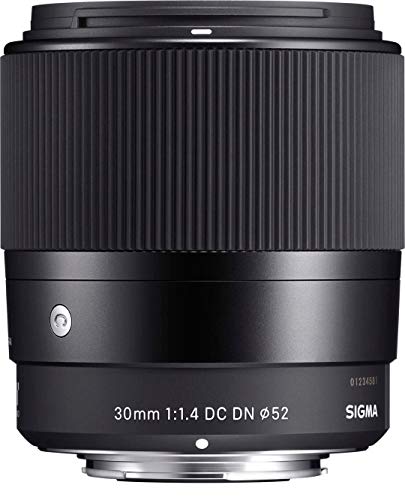 Sigma 30mm F1.4 Contemporary DC DN Lens for Sony E Black
