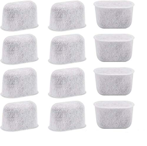 12-Pack Cuisinart Coffee Maker Filter Replacement All Cuisinart Coffee Maker Charcoal Filters Fit For Cuisinart DCC-1200 DGB-900BC CHW-12 SS-700 DGB-700BC DCC-3000 DCC-1100 DGB-625BC