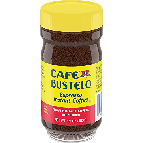 Café Bustelo Espresso Style Dark Roast Instant Coffee, 3.5 Ounces